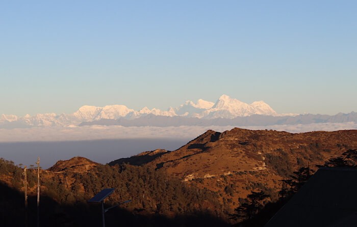 Mount Everest Range from Sandakphu